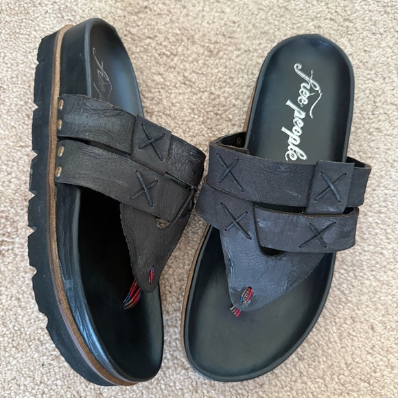 Free People Shoes - Free People Leather Sandals